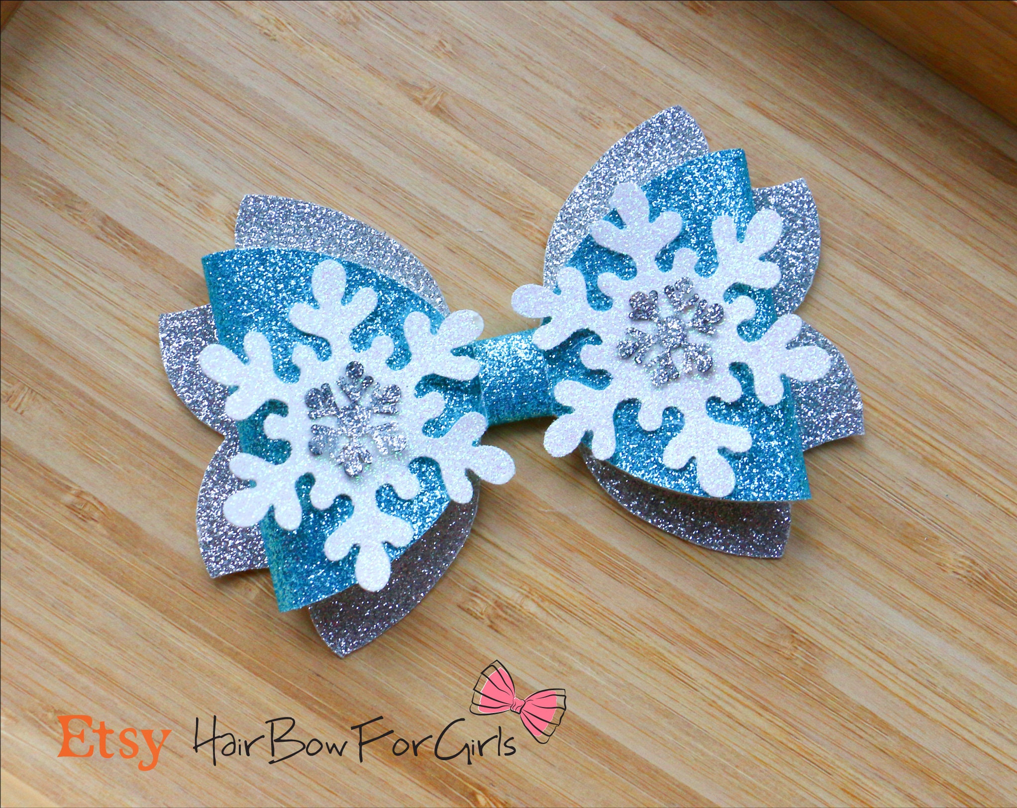 Christmas bow template SVG PDF DXF Faux leather bows cut file Etsy