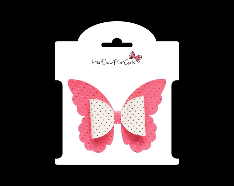 Bow display card bundle SVG PDF Bow template cut file Cricut Etsy