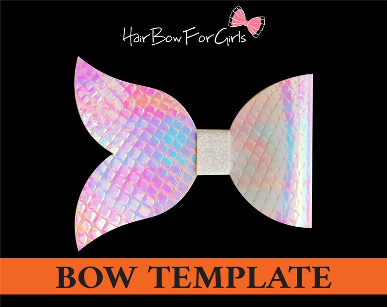 Download Jewelry Beauty Mermaid Bow Template Svg Mermaid Hair Bow Mermaid Bow Template Svg Mermaid Tail Headband Faux Leather Bow Bow Template Png Glitter Bow Big Craft Supplies Tools