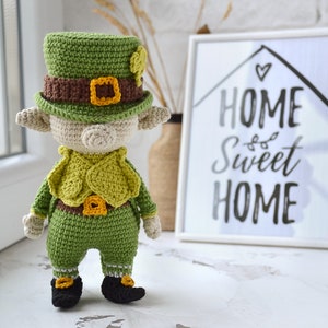 Leprechaun Gnome St Patricks Day amigurumi pattern eng, pdf image 2