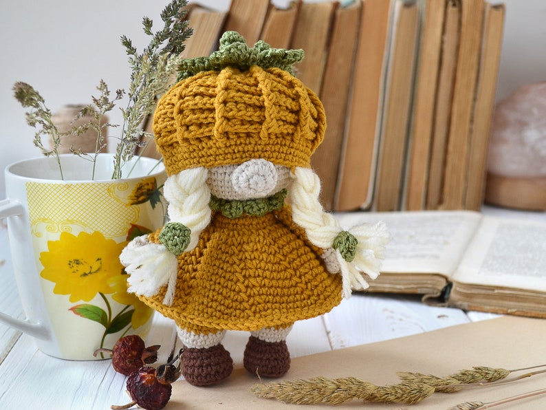 Fall gnome patterns crochet gnomes doll pattern amigurumi | Etsy