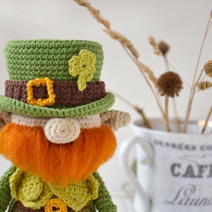 Leprechaun Gnome St Patricks Day amigurumi pattern eng, pdf image 6