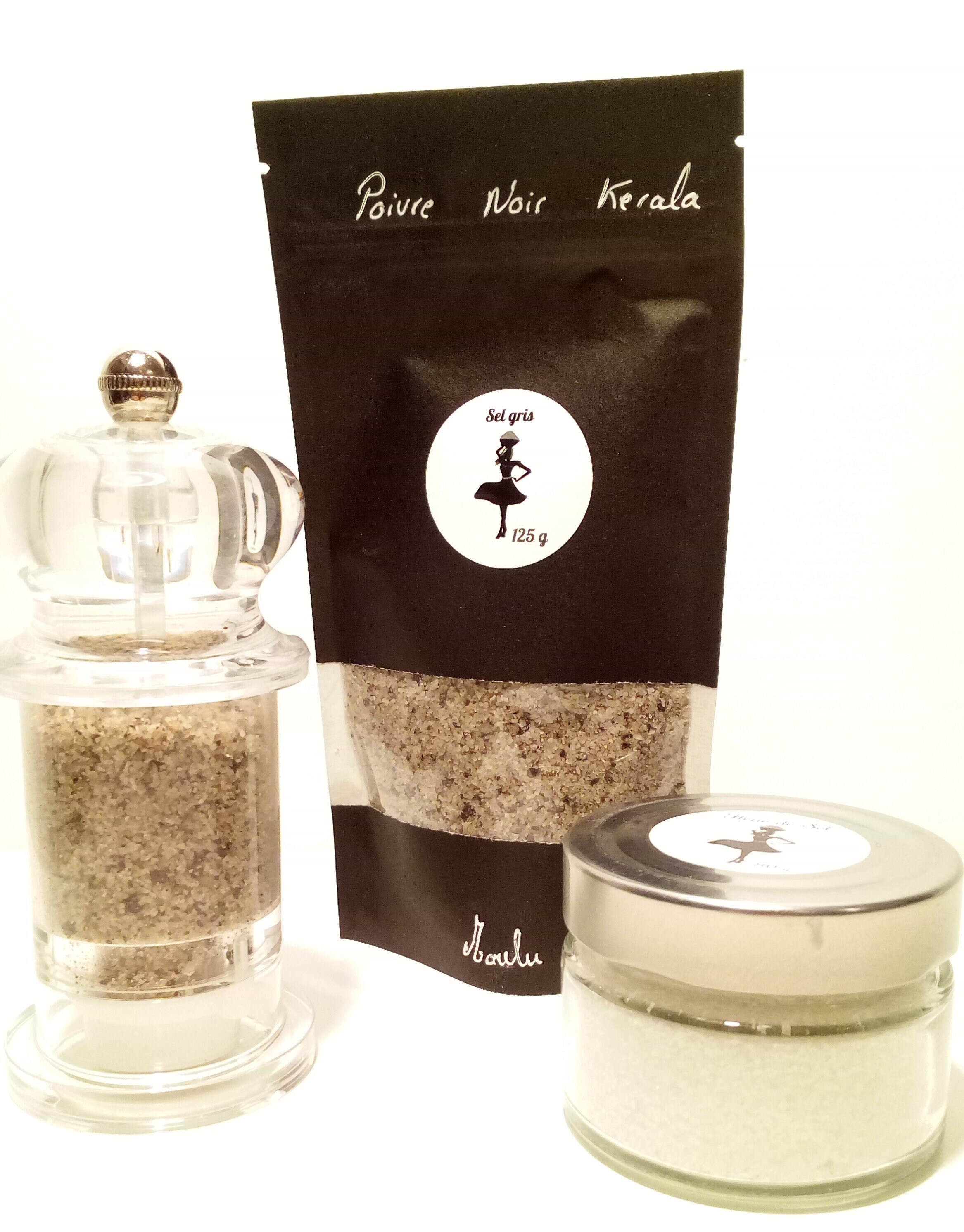 Fleur de Sel Guérande et Poivré Bio