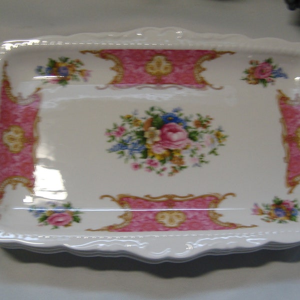 Royal Albert Lady Carlyle rectangular cake dish in beautiful condition