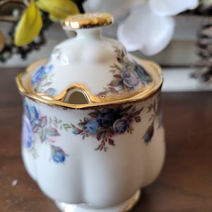 Royal Albert moonlight jam jar