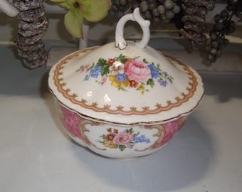 Vintage Royal Albert Lady Carlyle Teacup and Saucer Set, 1944