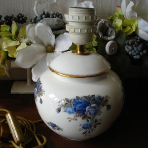 Royal Albert Moonlight Rose a beautiful cool table lamp