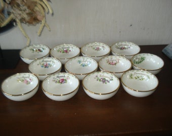 Royal Albert flower of the month peanut bowl in beautiful condition