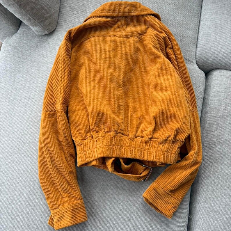 Chaqueta de pana naranja de Free People imagen 4