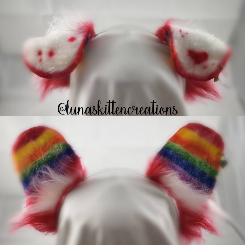 Dalmatian Dog Puppy Floppy Ears On An Alice Hair Band Headband Fancy Dress