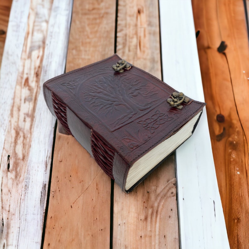 Tree of Life Leather Journal, Handmade Antique Style, 600 Pages - Etsy