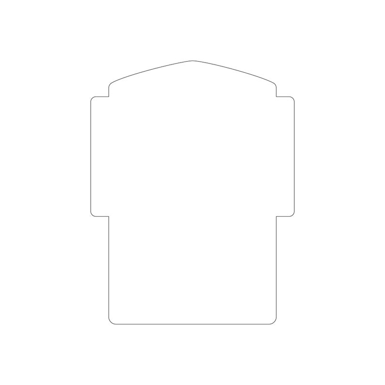 5 x 7 envelopes templates svg pdf png eps dwg dxf etsy