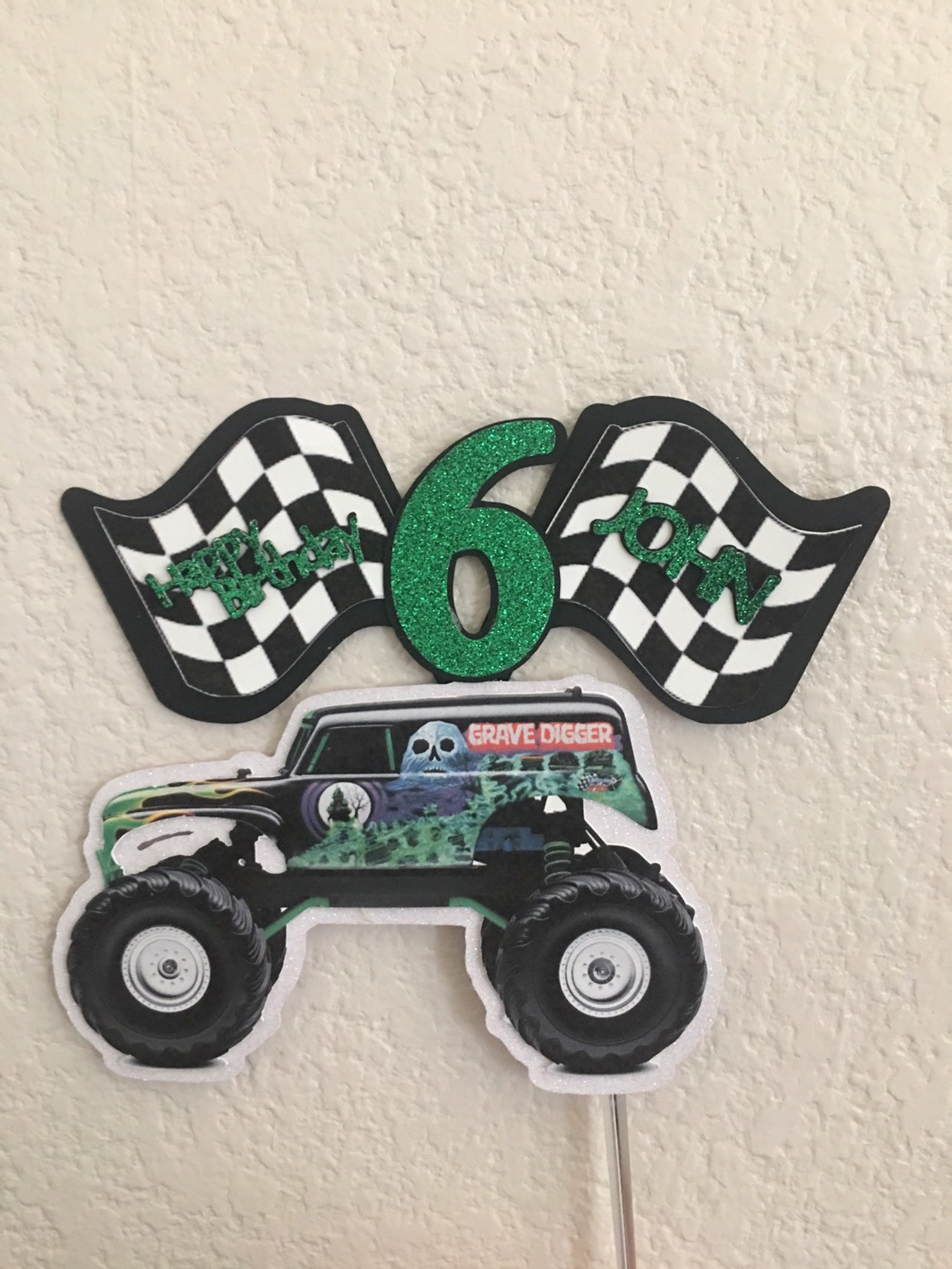 Monster truck Cake Topper Monster jam cake topper custome Etsy