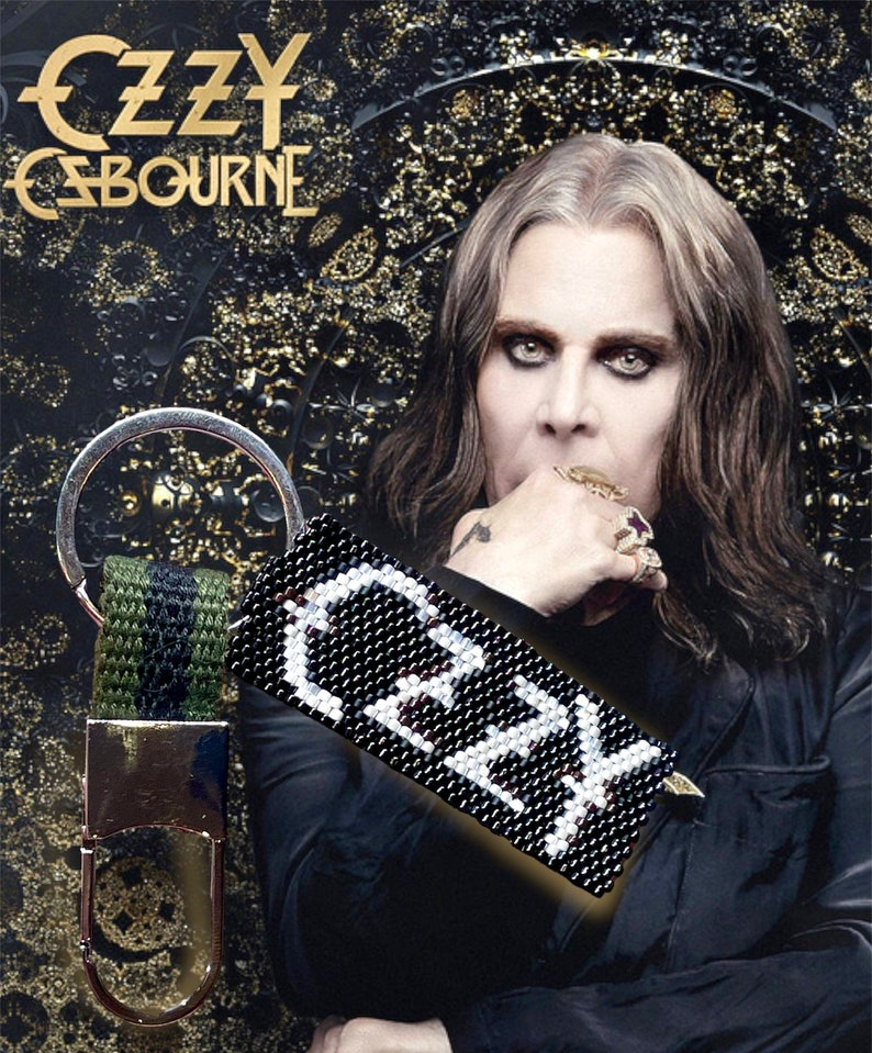 ozzy osbourne necklace cross