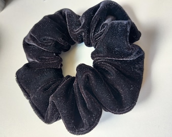 Black Velvet Scrunchie