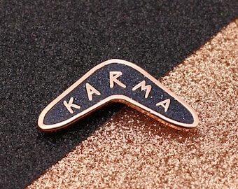 Karma Boomerang - Etsy UK