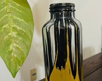 Black and Gold Vase