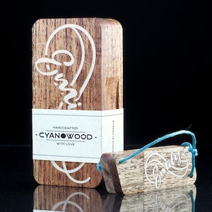 Infinity gepersonaliseerde houten USB-flashdrive met doos - Mahonie - 16GB/32GB - Aangepaste USB