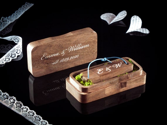 Customized Gift Personalised Engraved USB 2.0 Flash Drive Memroy Stick, Personalised