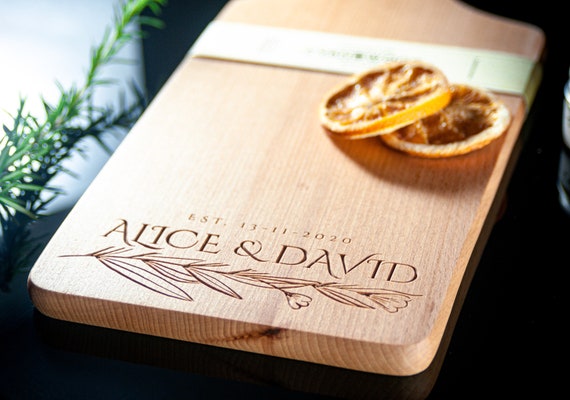 Personalized Charcuterie Board, Custom Cheese Board, Engraved Name, Personalize Gift ,Engagement Anniversary Gift, Gift For Her,Parents Gift
