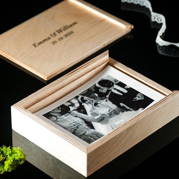 5x7 Photo Storage Box Etsy