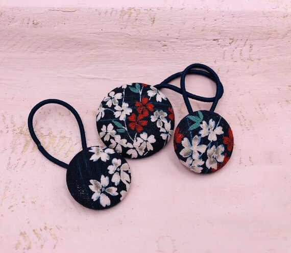 Kurumibotan Hair Rubber Winter Black