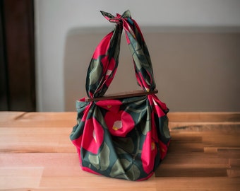 Furoshiki Black Walnut Wood Handle / Furoshiki Accessories / Furoshiki Accessories / Kimono Accessories / / Bag Handle / Furoshiki not included.