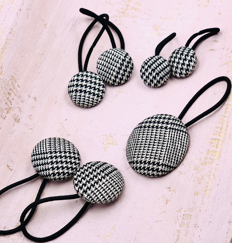 Kurumibotan Hair Rubber Winter Black