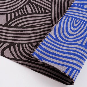 Furoshiki L Isamonyo Musubi Nero Blu/Panno Furoshiki/Asciugamano regalo/Imballaggio sostenibile/Natale Zerowaste/Amore giapponese/Albicocche giapponesi immagine 2