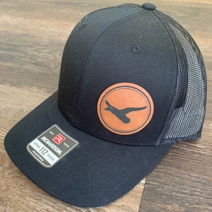 Men’s Duck Hat, Richardson 112 Trucker Hat, Hunting Hat, Gift for Hunter, Gift for Dad, Father’s Day gift, Trucker Hat for Dad