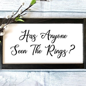 Ring Bearer Sign, Wedding Wooden Sign, Flower Girl Sign, Wedding Ceremony Prop, Wedding Sign, Country Wedding, Rustic Wedding