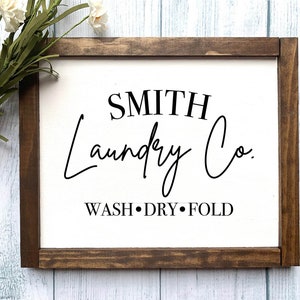 Laundry Farmhouse Wooden Sign, Laundry Room Decor, Laundry Room Sign, Housewarming Gift, Home Decor, Gift, Rustic Home Decor, Farmhouse Sign