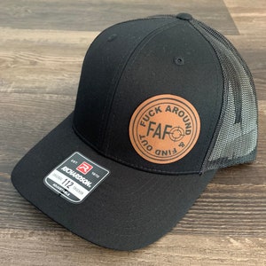 Cappello FAFO, Cappello da camionista Richardson 112, Cappello divertente, Regalo per uomo, Regalo per il marito, Regalo fidanzato, Cappello da camionista per papà