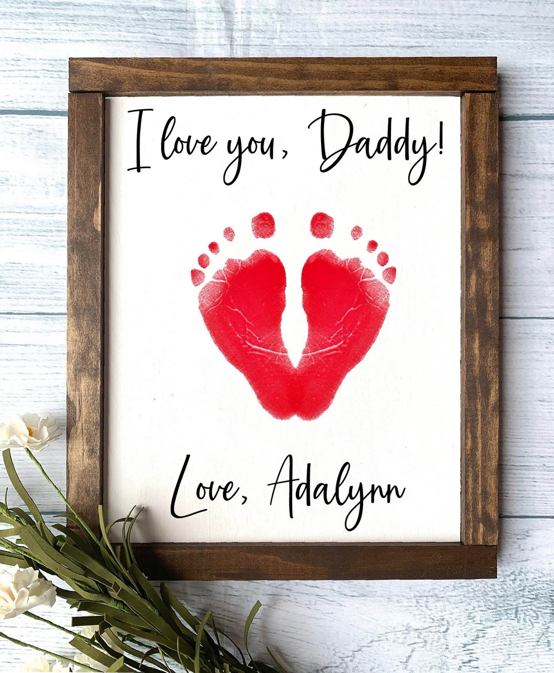 Gifts Daddy Daughter Picture Frame Diy Photo Frame Valentine'
