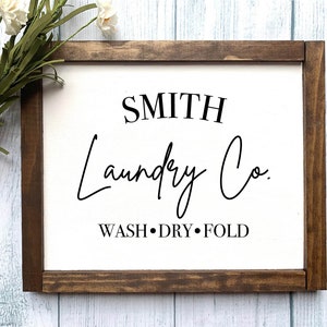 LARGE Laundry Farmhouse Wooden Sign, Laundry Room Decor, Laundry Room Sign, Housewarming Gift, Home Decor, Gift, Rustic Home Decor