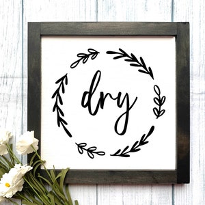 Dry Wooden Sign, Laundry Room Decor, Laundry Room Sign, Housewarming Gift, Home Decor, Gift, Rustic Home Decor, Farmhouse Sign