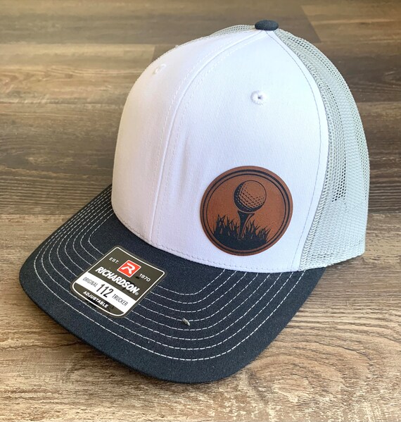 Golf Ball Hat Richardson 112 Trucker Hat Grandpa Hat Gift for Man Man s Hat Father s Day gift Trucker Hat for Grandpa
