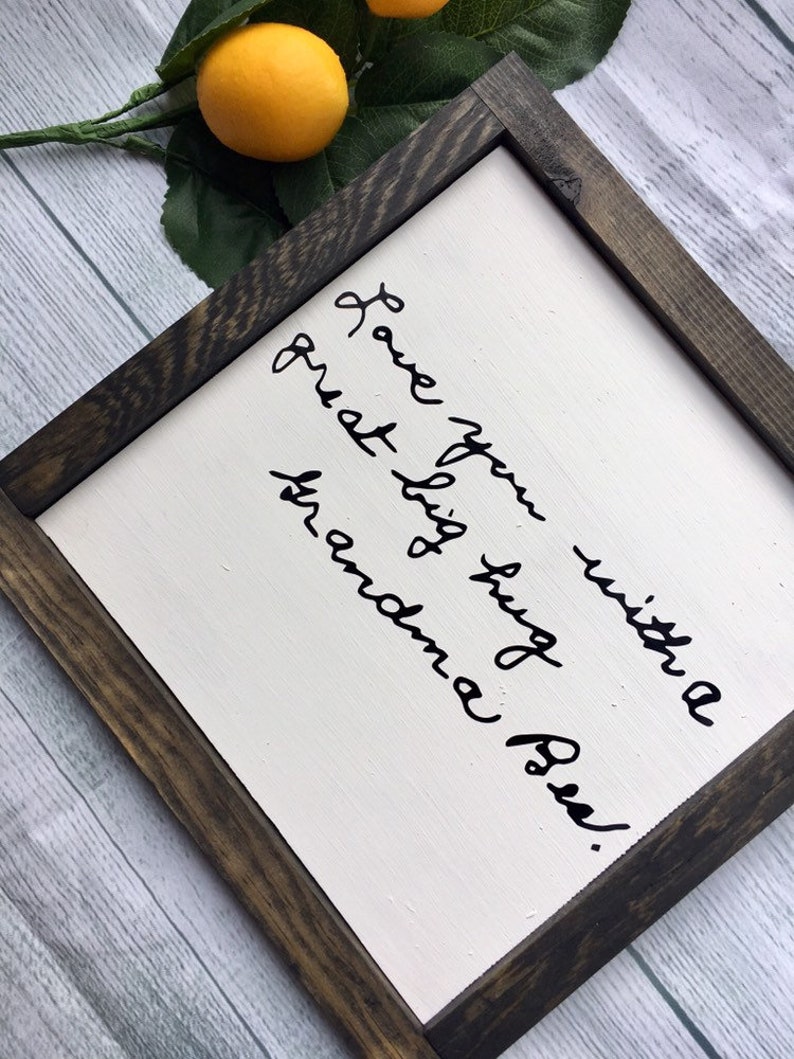 Custom Handwriting Gift Actual Handwriting Mother s Day Etsy Custom handwriting gift actual handwriting mother s day etsy