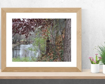 Photography Digital Download, Red Cedar River