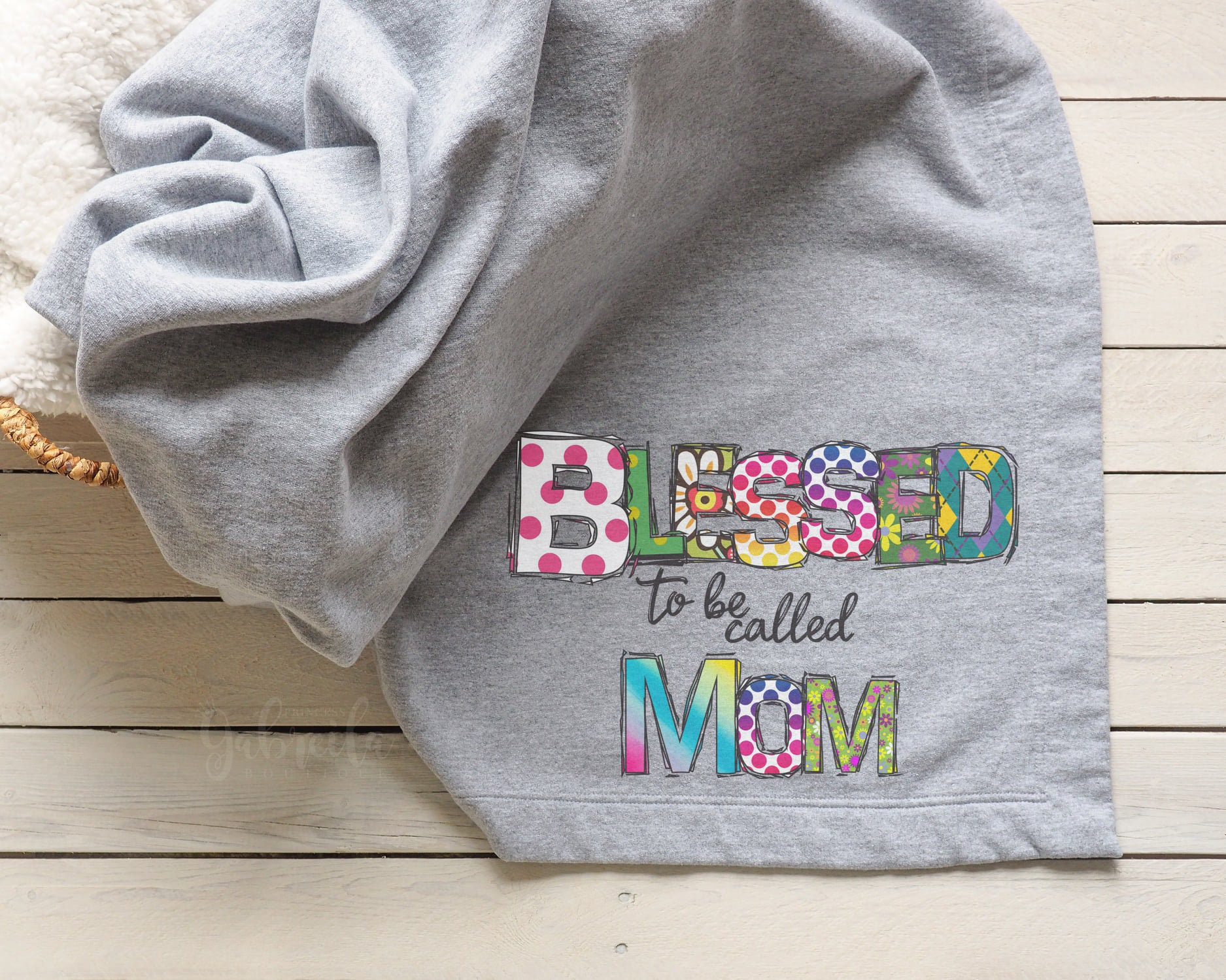 Blessed to be called mom blanket mother daygiftmommama Etsy