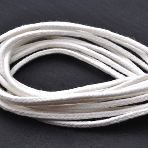 Cotton Candle Wicks #3, Square Braid Cotton Wick, Candle Making ...