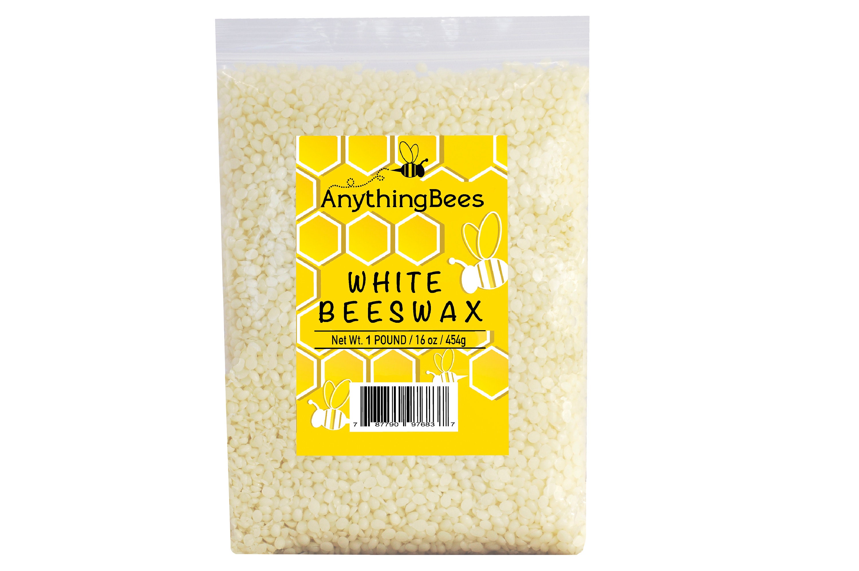 White Beeswax Pellets For Candle Making