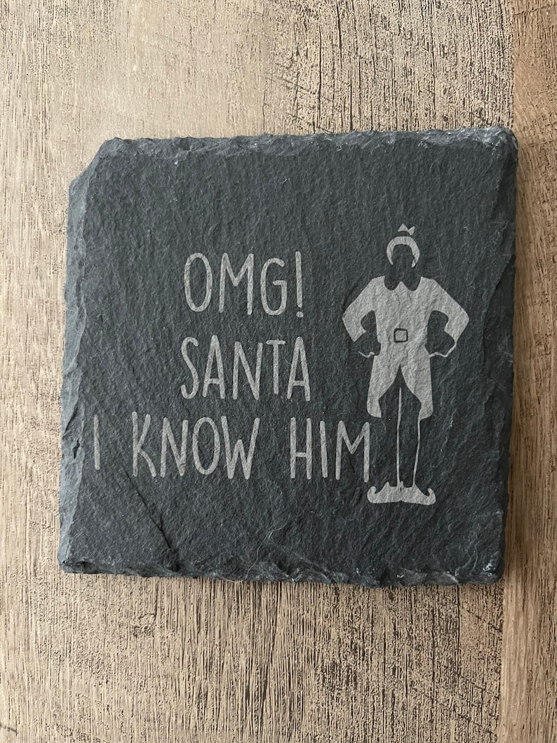 CityLimitDesigns Buddy the Elf Coasters - Thumbnail 2