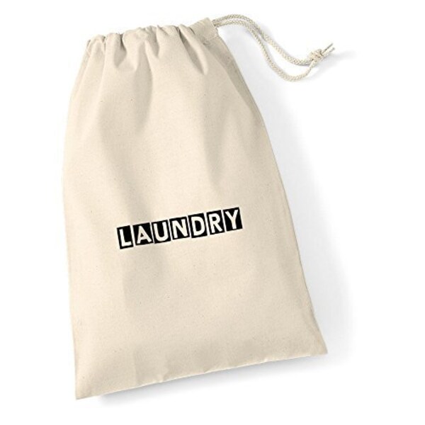 Large Laundry Bag With Draw String Westford Mill 100% Cotton