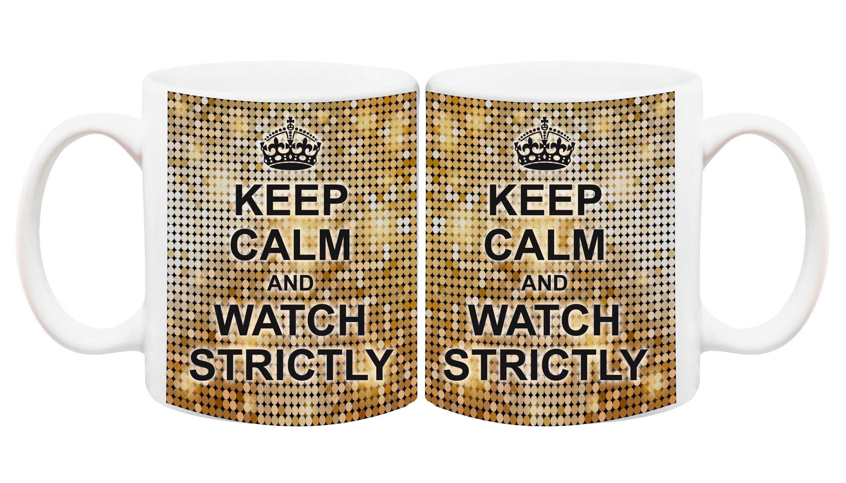 Strictly Come Dancing Keep Calm Mug Coffee Cup Gift Christmas Etsy UK