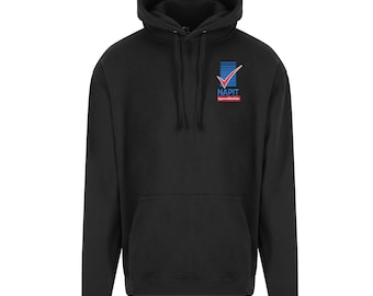Napit Embroidered Workwear Hoodie With Right Side Embroidered Personalisation and back print
