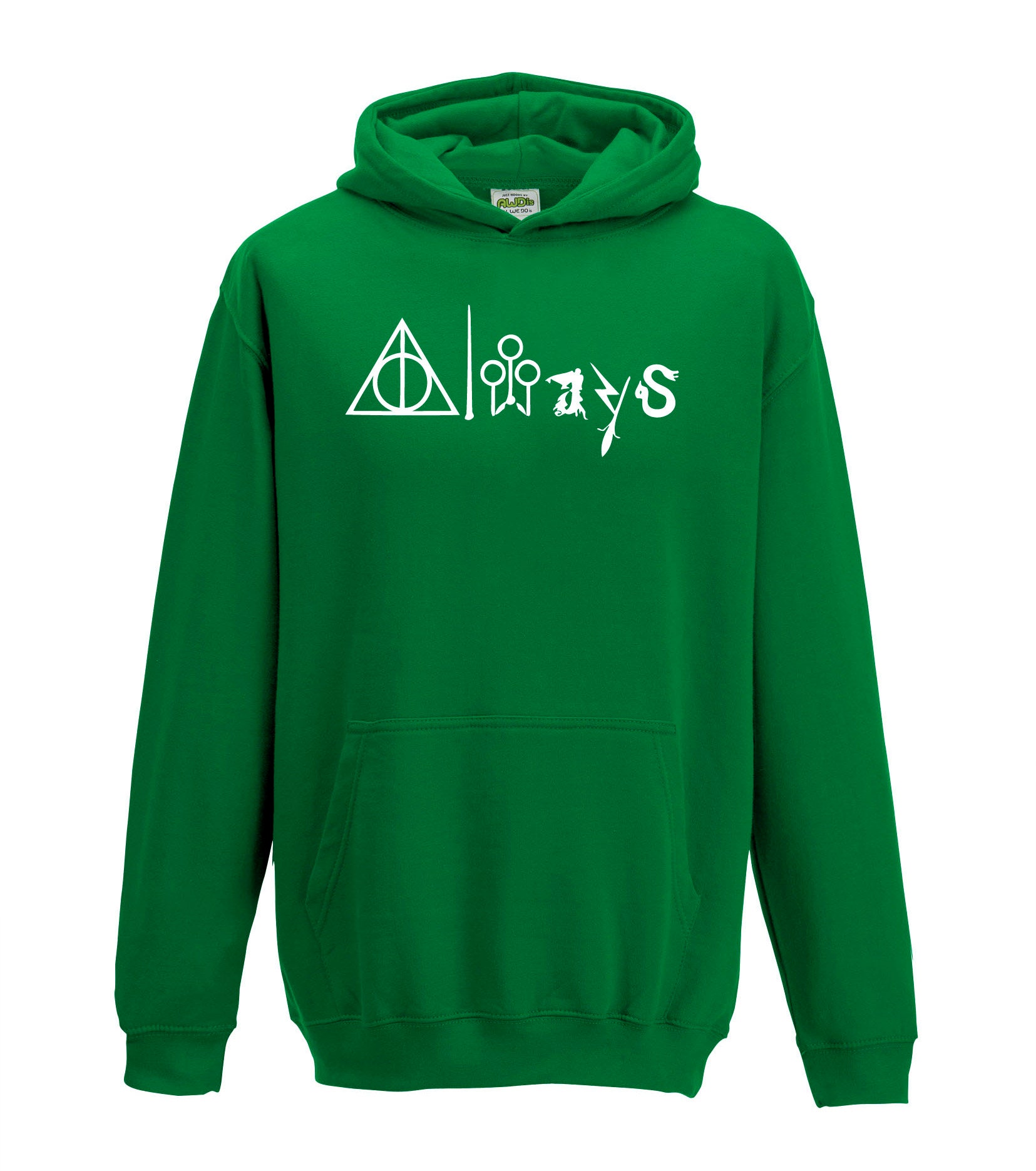 Kids Harry Potter Deathly Hallows Always Wizard Hogwarts Gryffindor 1400 Hoodie Etsy UK