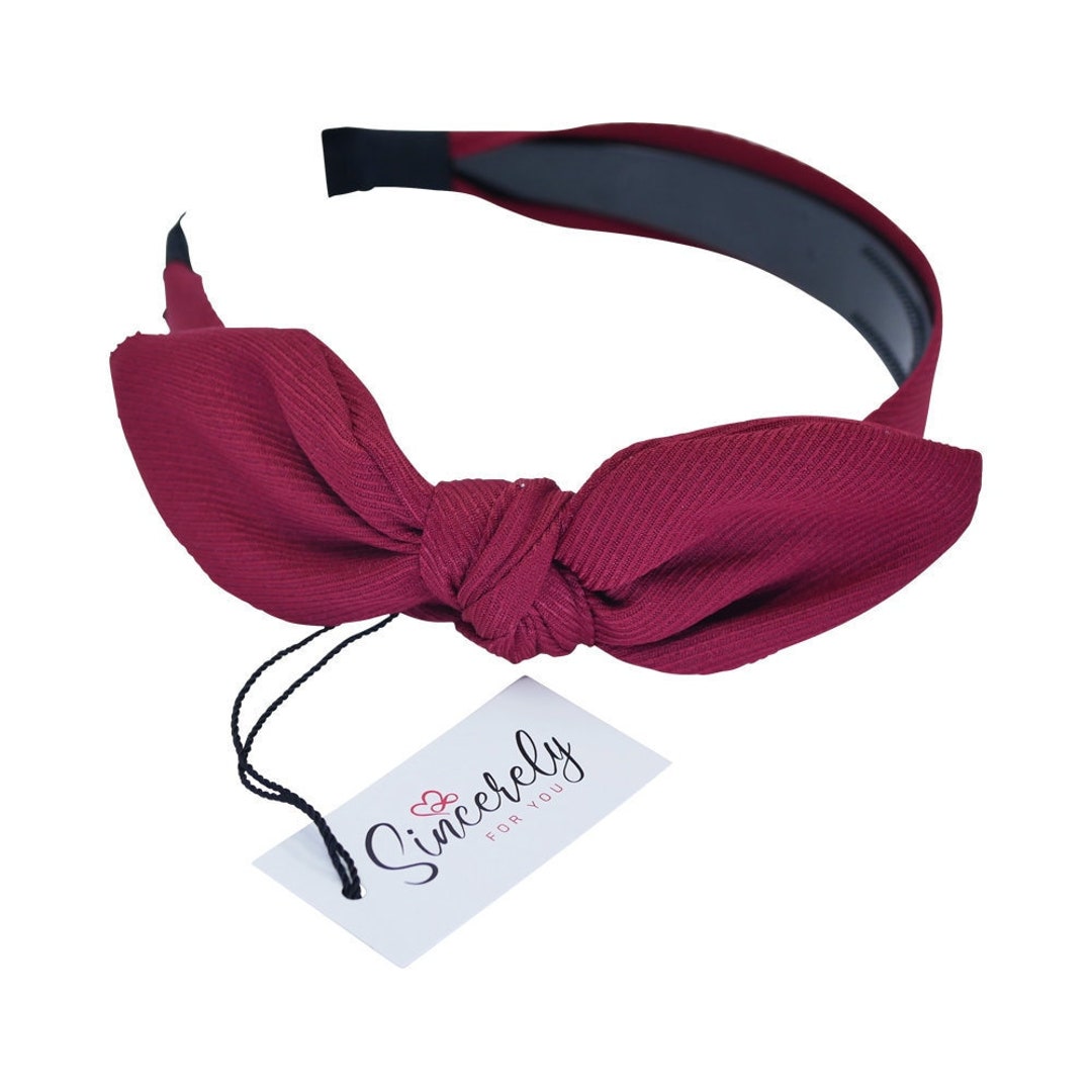 Bow Knot Headband With Teeth Sincerely for You Hairbands Women