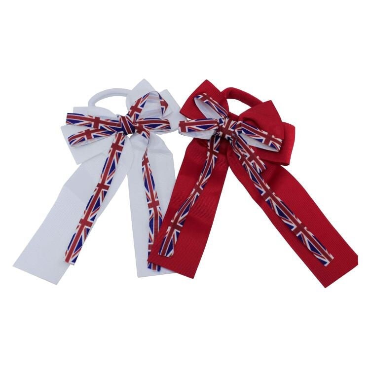 Union Jack Hair Tie Bobble UK Hair Accessories King Charles Etsy UK