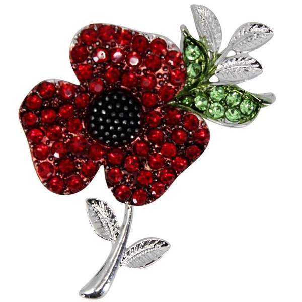 Poppy Pins Poppy Brooch 2023 UK Seller Poppy Keepsake Gifts Poppy Accessories Women Remembrance Day Memorial Day Poppy Day